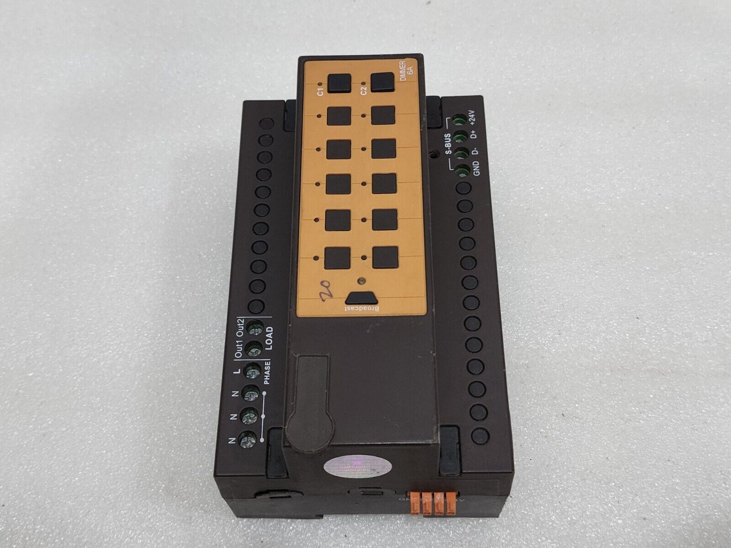 SMART SB-DIM2C6A-DN 2-CH DIMMER 6A