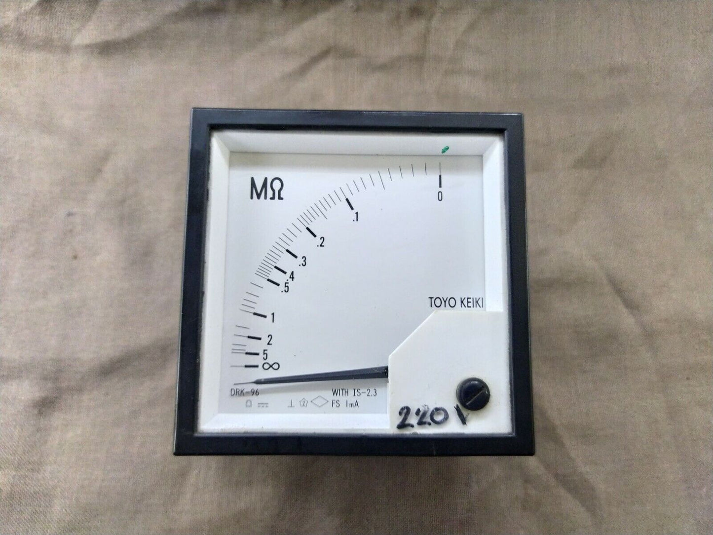 Toyo Keiki DRK-96 AC-Network Monitor Insulation