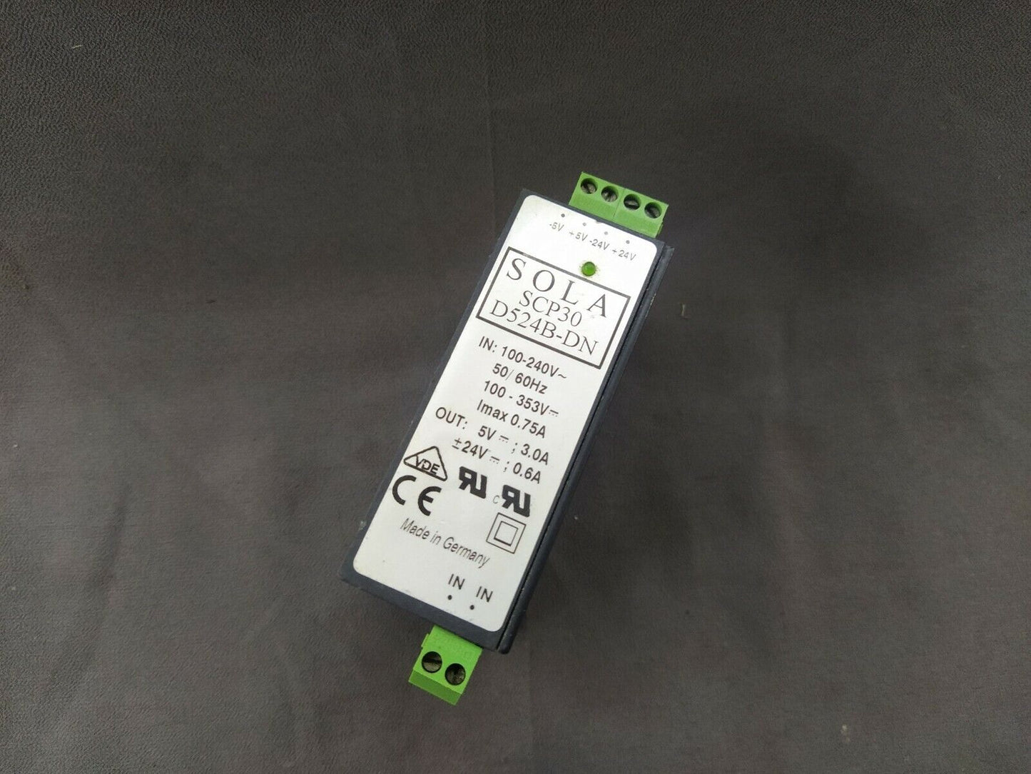 Sola SCP30 D524B-DN Power Supply 24V