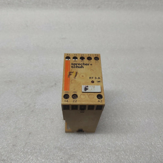 SPRECHER + SCHUH RT 3-A THERMISTOR PROTECTOR RELAY 220-230V
