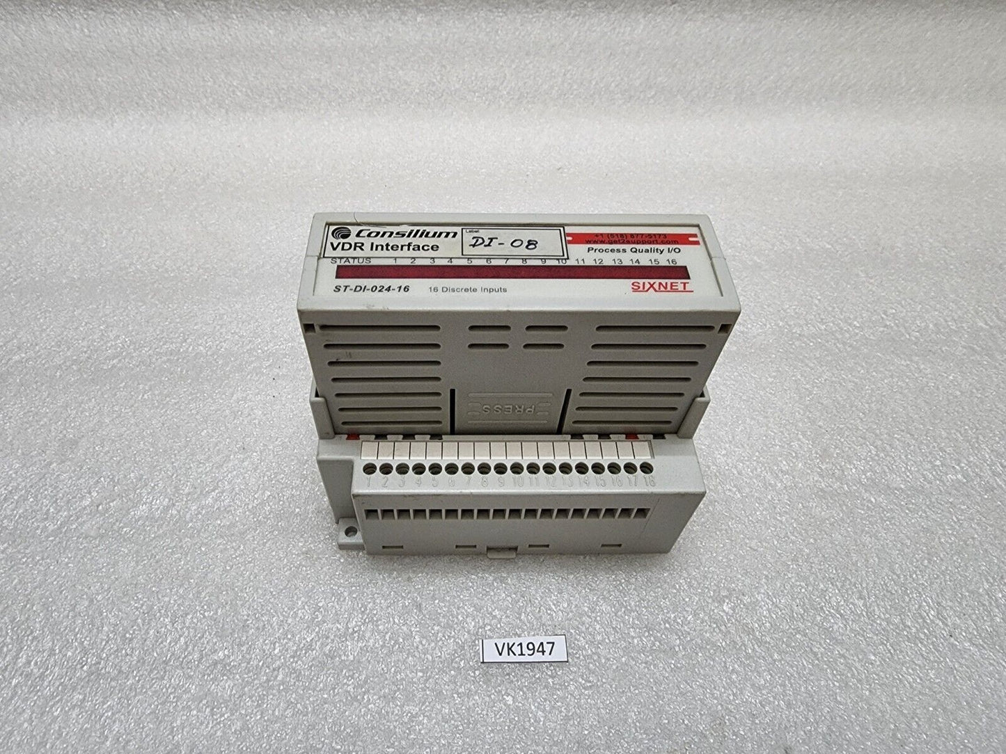 SIXNET ST-DI-024-16 16-DISCRETE INPUT MODULE