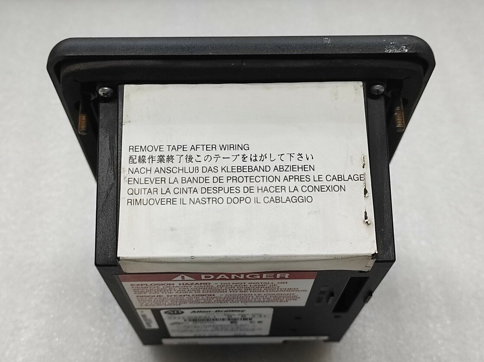 Allen Bradley CAT 2711-K3A5L1 Panel View 300 Series B Revision B FRN 4.41