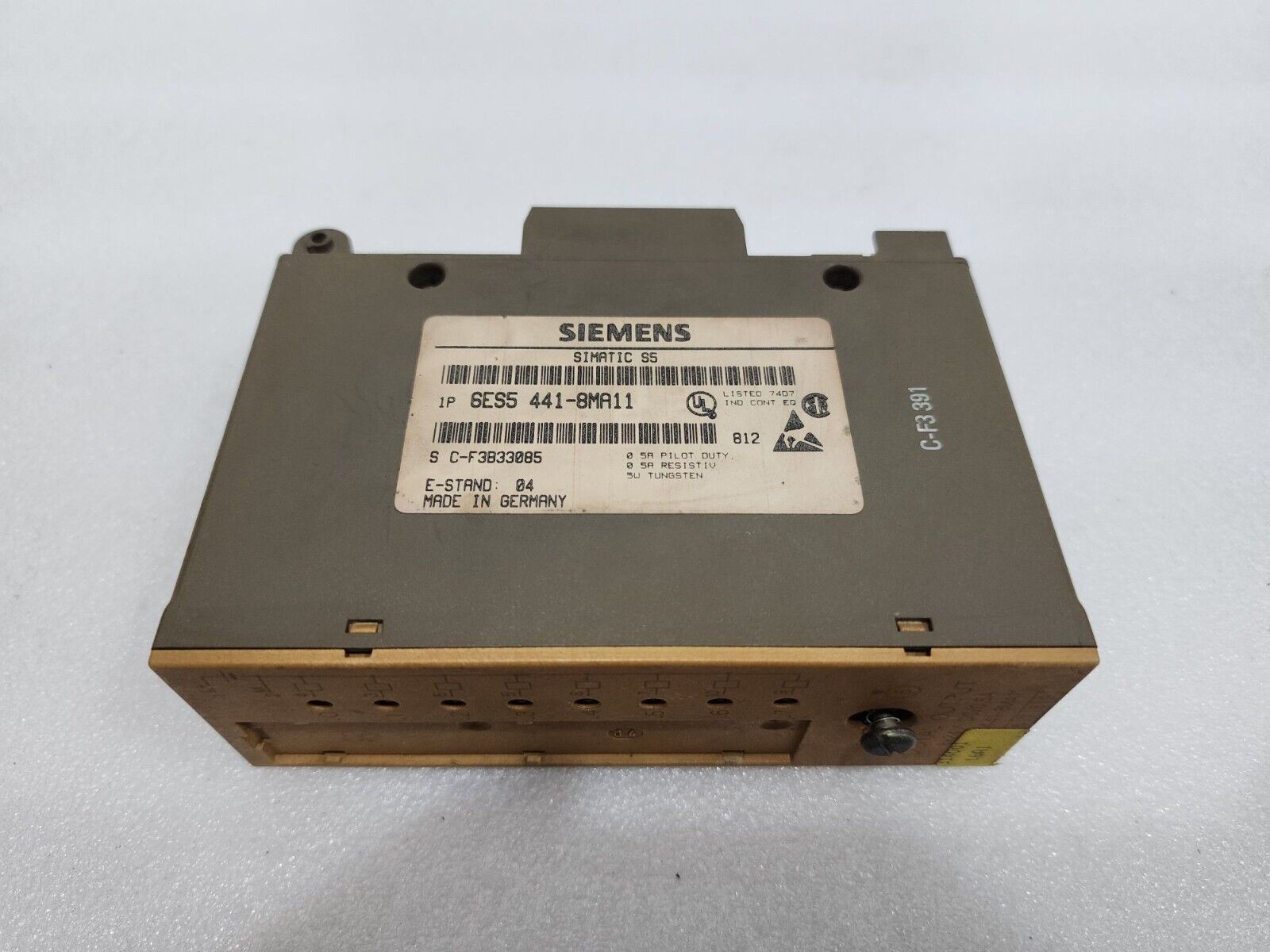 SIEMENS SIMATIC S5 6ES5 441-8MA11 DIGITAL OUTPUT MODULE