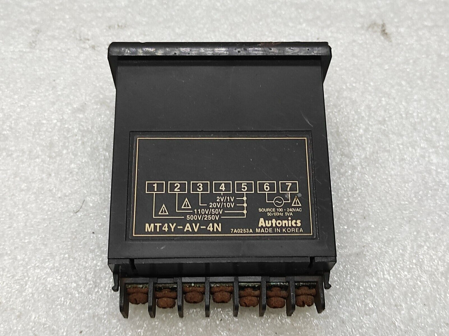 AUTONICS MT4Y-AV-4N DIGITAL MULTI PANEL METER
