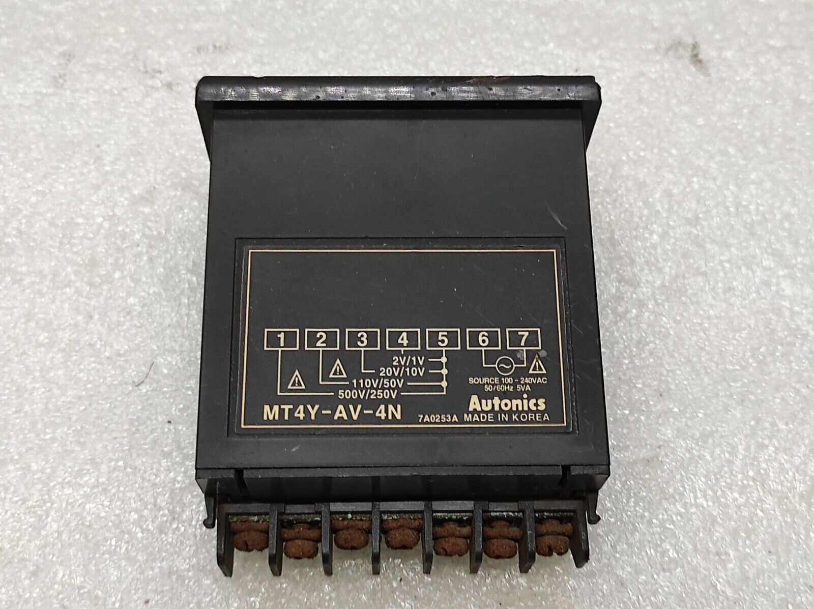AUTONICS MT4Y-AV-4N DIGITAL MULTI PANEL METER