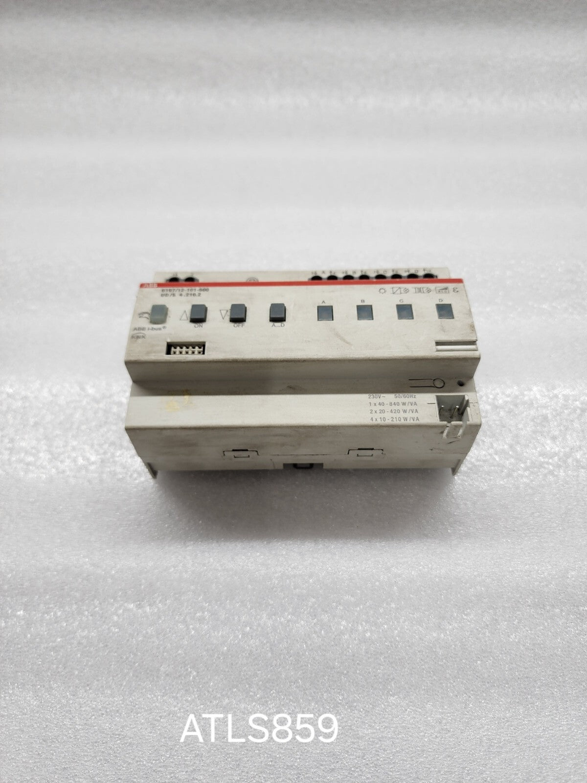 ABB UD/S 4.210.2 UNIVERSAL DIMMING ACTUATOR 6197/12-101-500