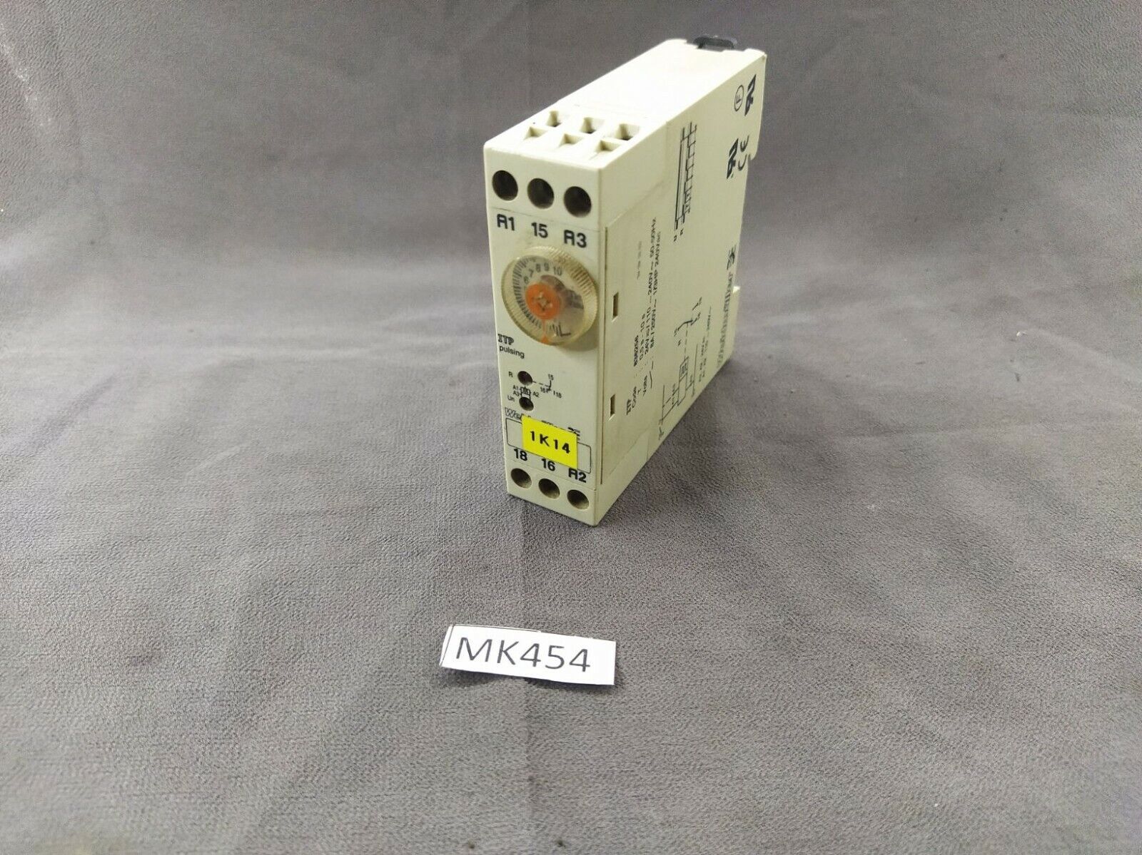 Weidmuller 836256 Timer Relay 24V/110-240V 0.05s-10s ITP Pulsing