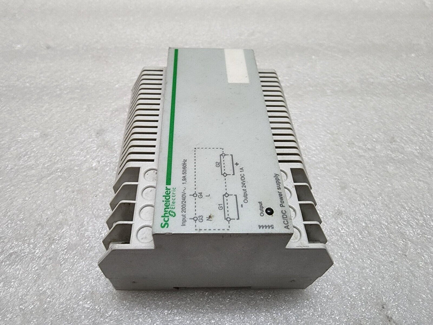 54444 AC/DC POWER SUPPLY 24VDC 1A