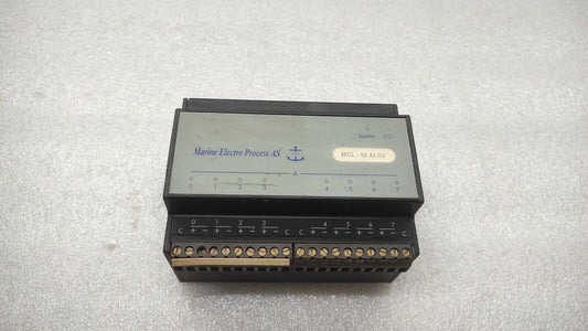 MARINE ELECTRO PROCESS MCL-08AI.D2 8-CH I/O MODULE 