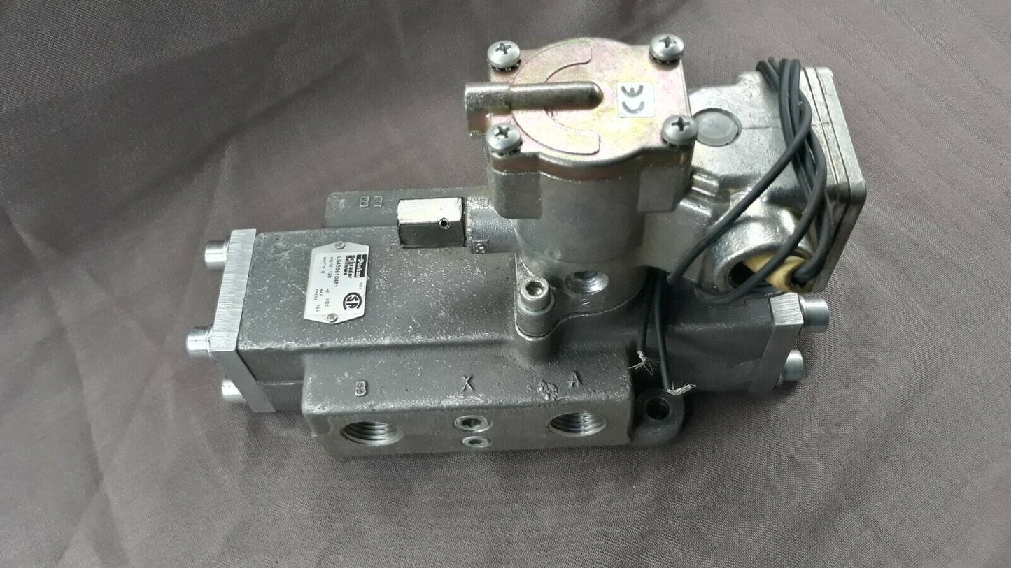 Parker Schrader Bellows L6455610461 Pneumatic Solenoid Valve SK-200/A5 Single