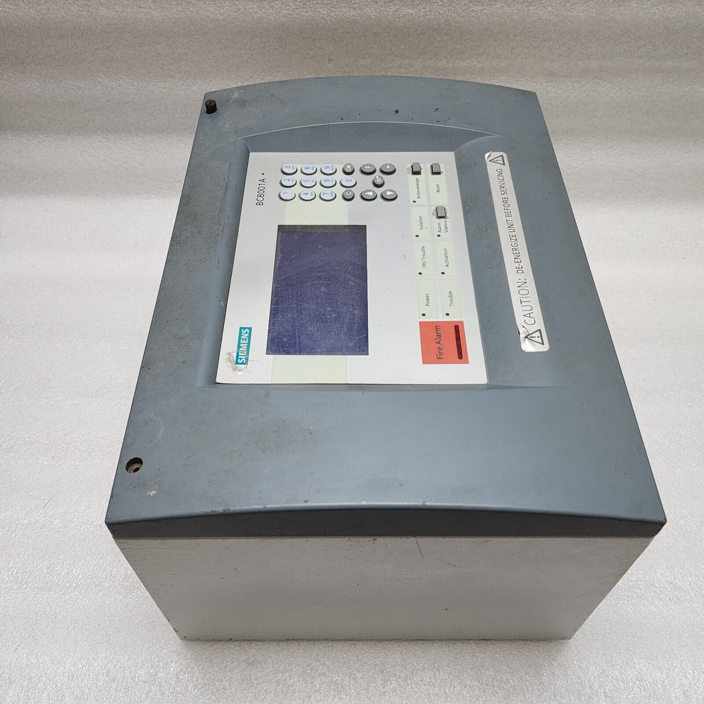 SIEMENS BC8001A FIRE CONTROL PANEL BCB8004 BSCE BC8001AUL