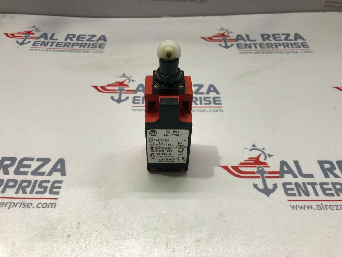 ALLEN BRADLEY 802A-B27P2-S10 LIMIT SWITCH 10A 500V