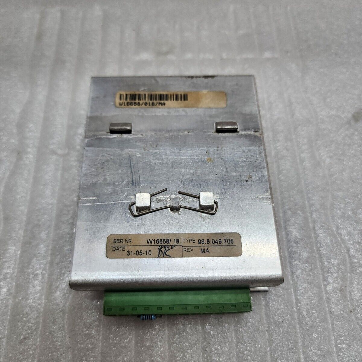 TERASAKI XP105 CONTROL PROCESSOR BOARD 98.6.049.706