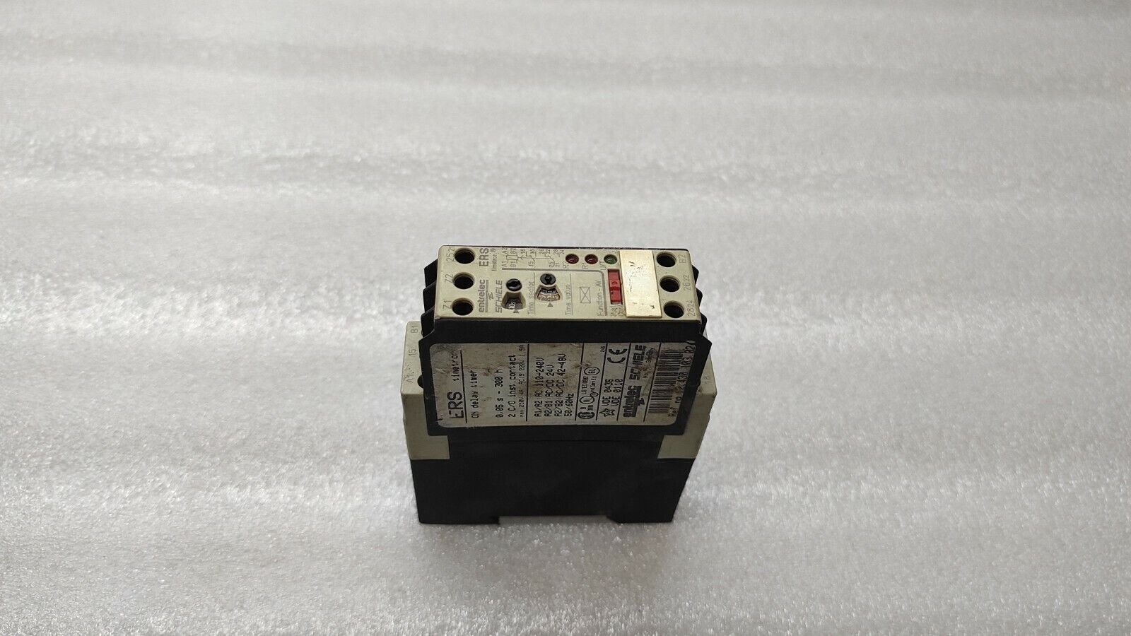 ENTRELEC SCHIELE ERS TIMETRON ON DELAY TIMER 2.430.103.02 110-240VAC / 24V AC-DC