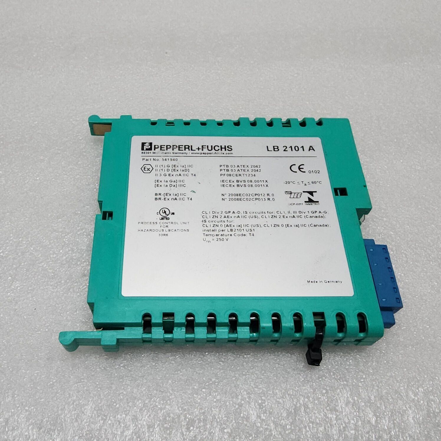 PEPPERL + FUCHS LB2101A DIGITAL OUTPUT 541940