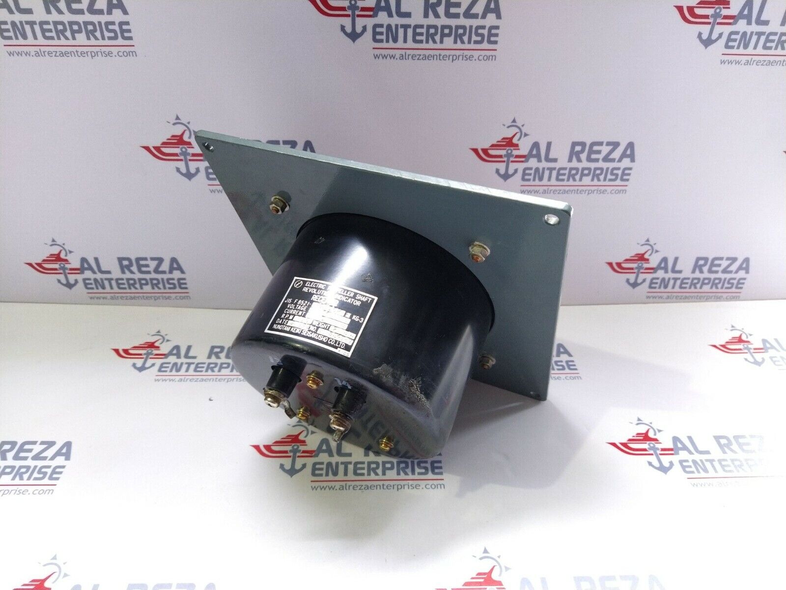 Nunotani Keiki JIS F 8521-FE 130K Electric Propeller Shaft Revolution Indicator 