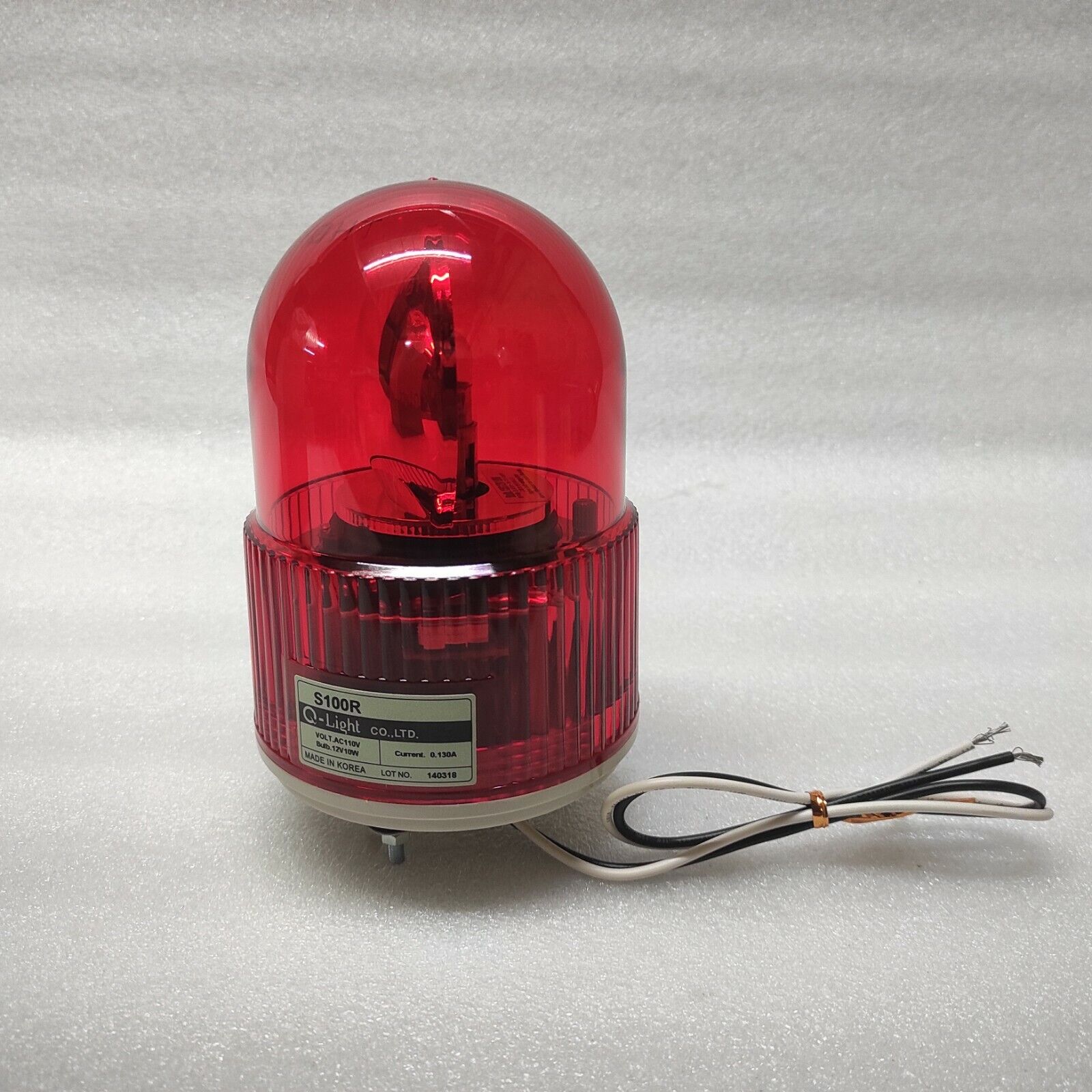 QLIGHT S100R WARNING LIGHT 110VAC