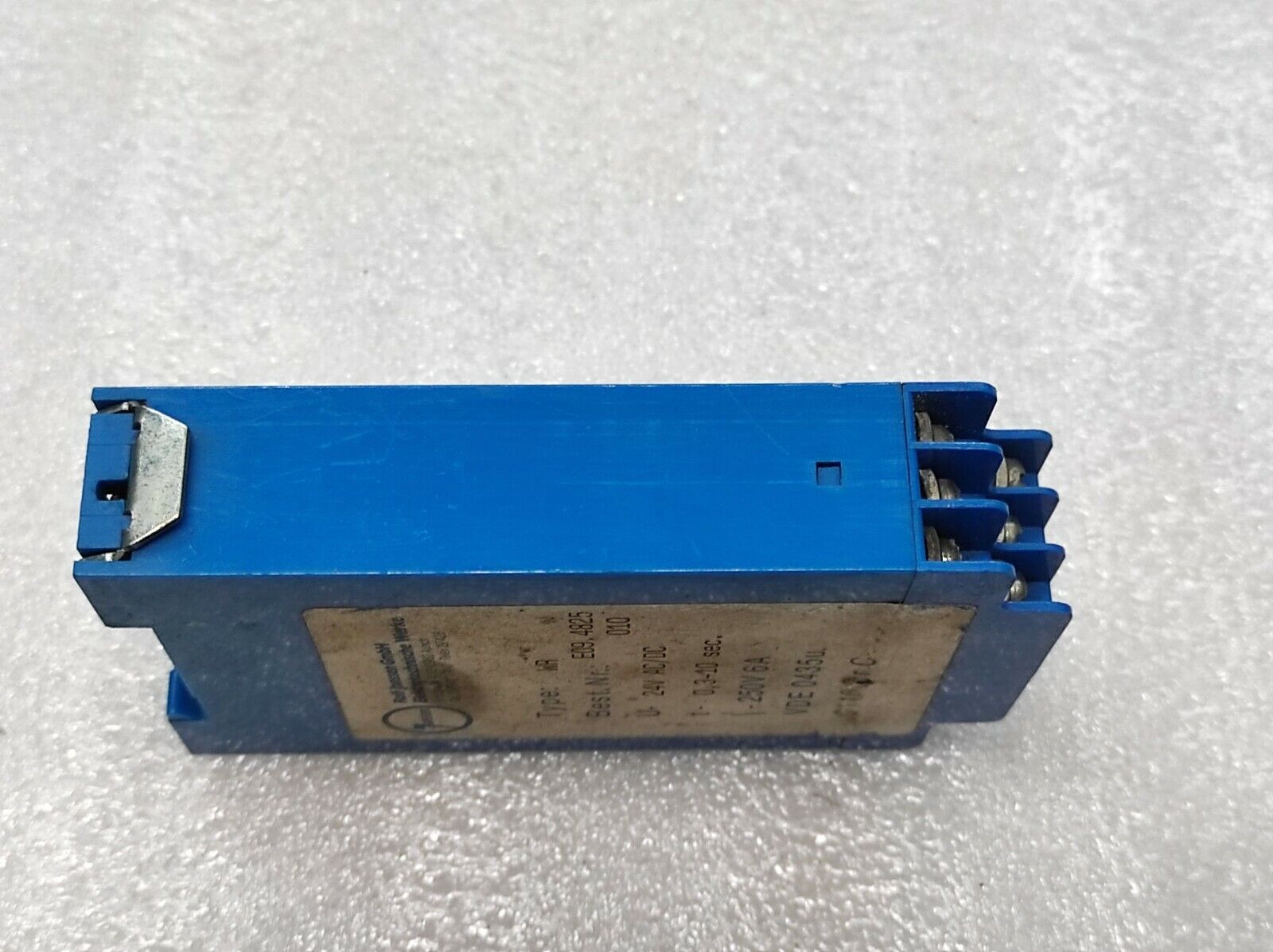 Janssen WR E09.4825 010 24VAC/DC 0.3 - 10 SEC