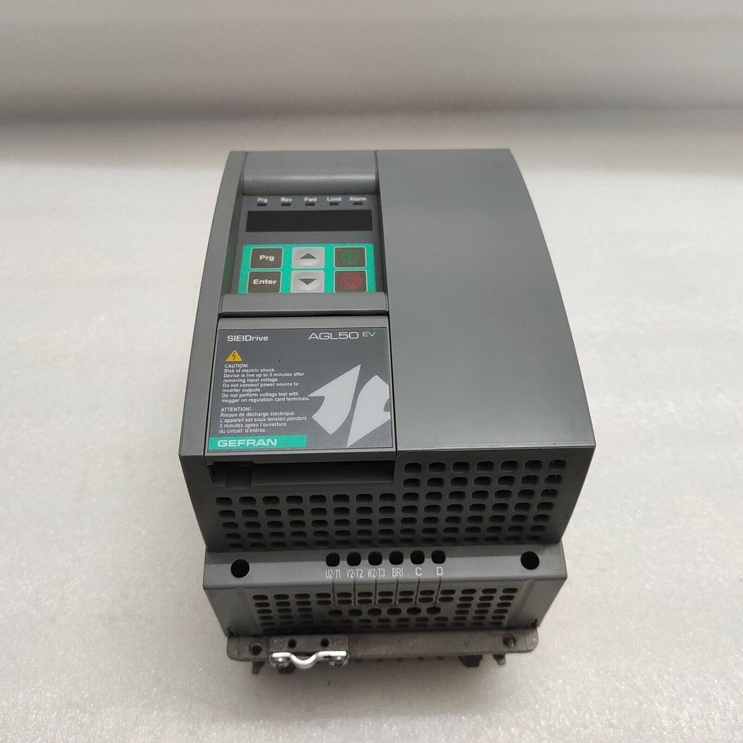 GEFRAN AGL50-EV LIFT VECTOR SIEI AGL50-EV-2055-KBL-AC4 5.5kW AC DRIVES 400VAC