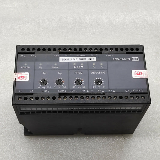 DEIF LSU-113DG LOAD SHARING UNIT 100024030.60 110V