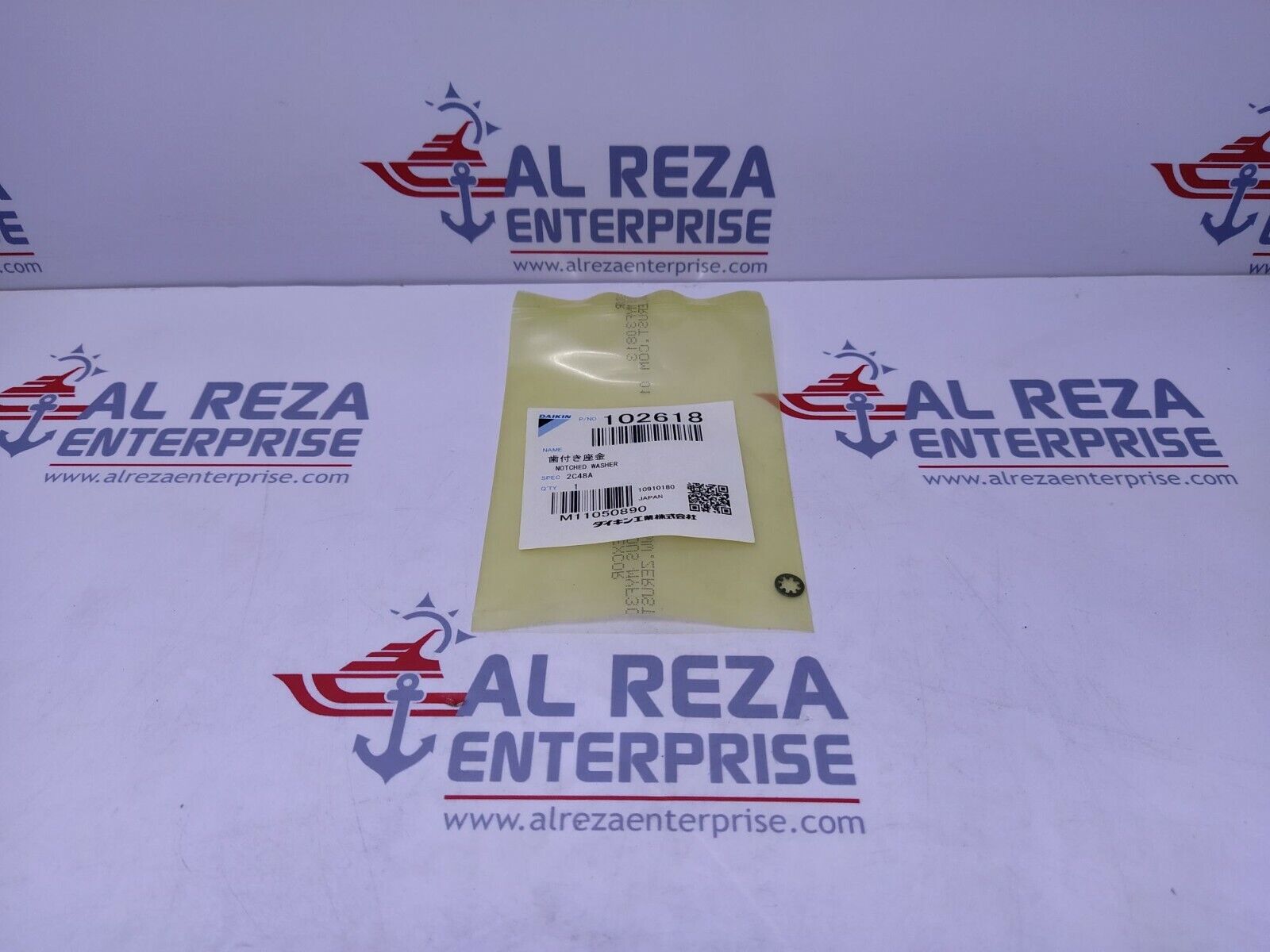 Daikin 102618 Notched Washer 2C48A