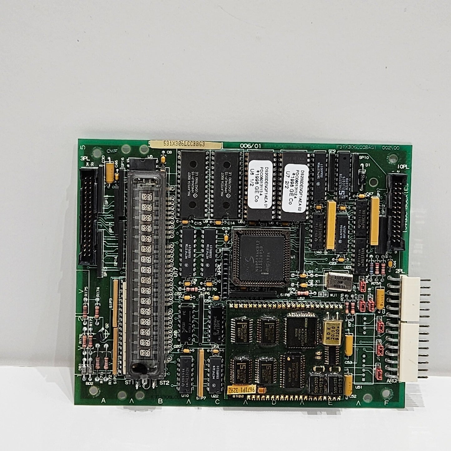 GE GENERAL ELECTRIC F31X306LCCBAG1 DISPLAY CARD 531X306LCCBBG3 MARK V