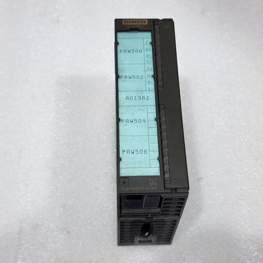 SIEMENS 6ES7 332-5HD01-0AB0 ANALOG OUTPUT MODULE 4X12BIT