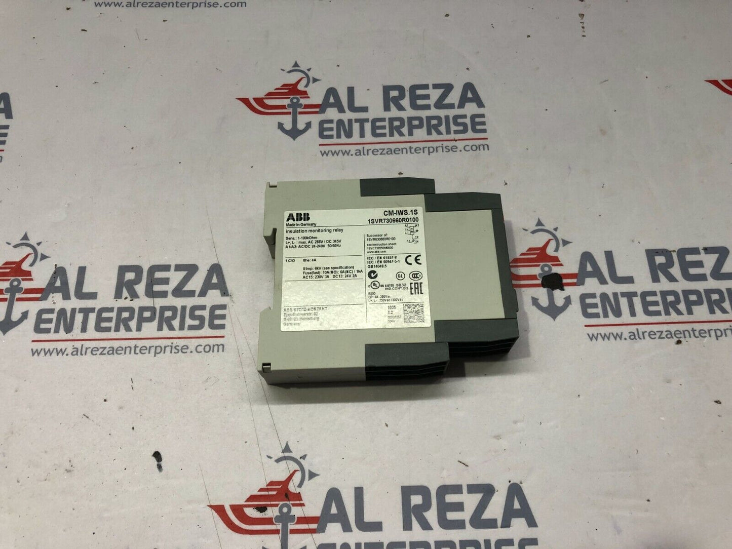 ABB CM-IWS.1S INSULATION MONITORING RELAY 1SVR730660R0100 24-240V AC/DC