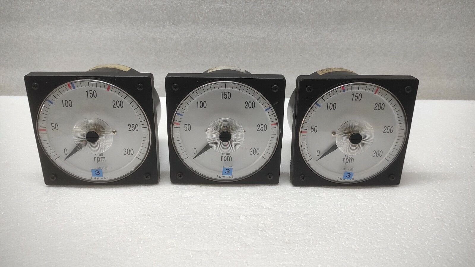 TSURUGA ELECTRIC TMW-4B RPM INDICATOR TMW4B 0-300  RPM