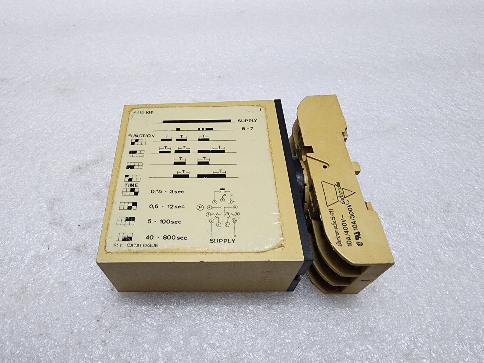 CARLO GAVAZZI S 112 166 230 INTERVAL TIMER S112166230 230V