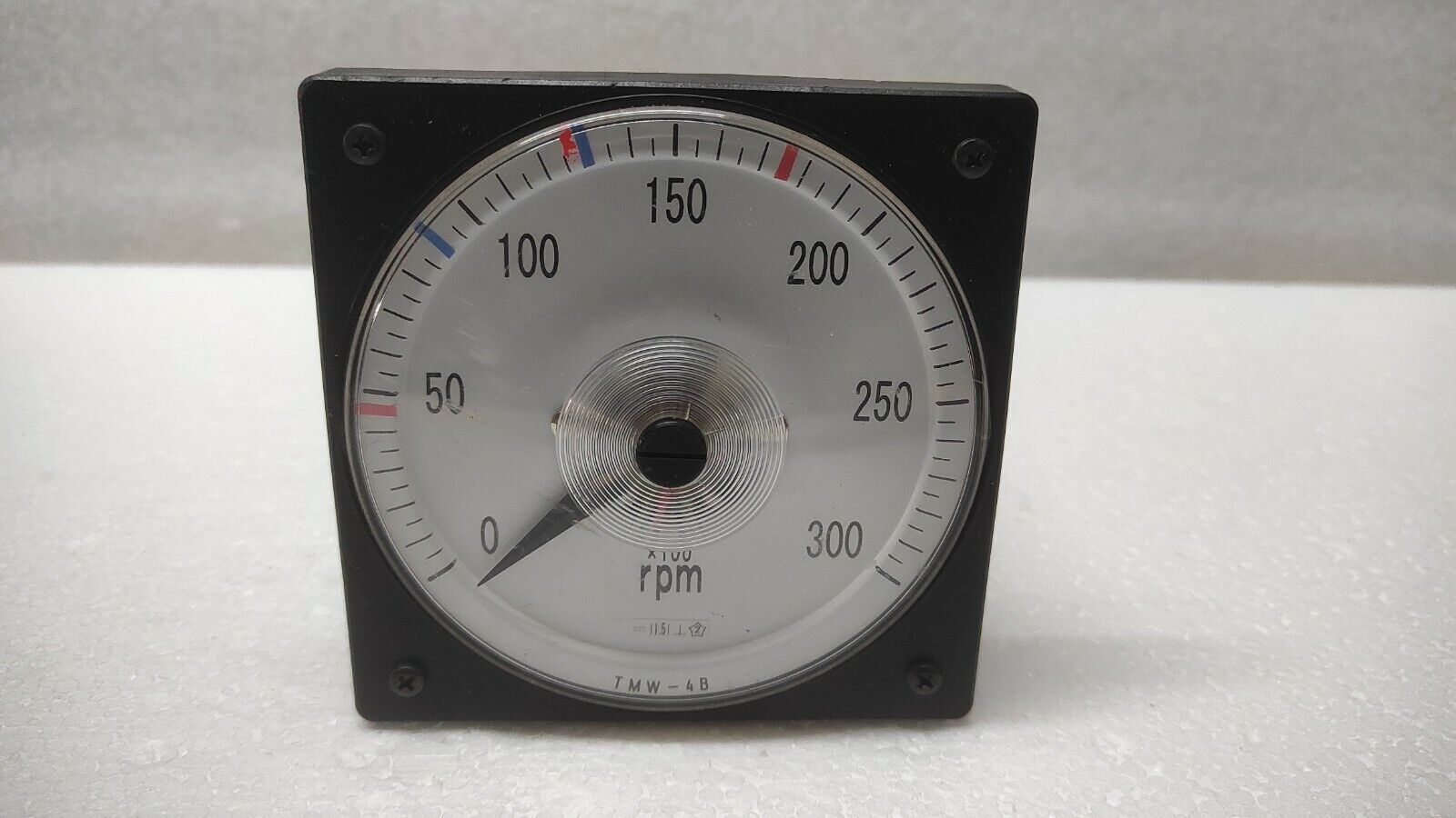 TSURUGA ELECTRIC TMW-4B RPM INDICATOR TMW4B 0-300  RPM