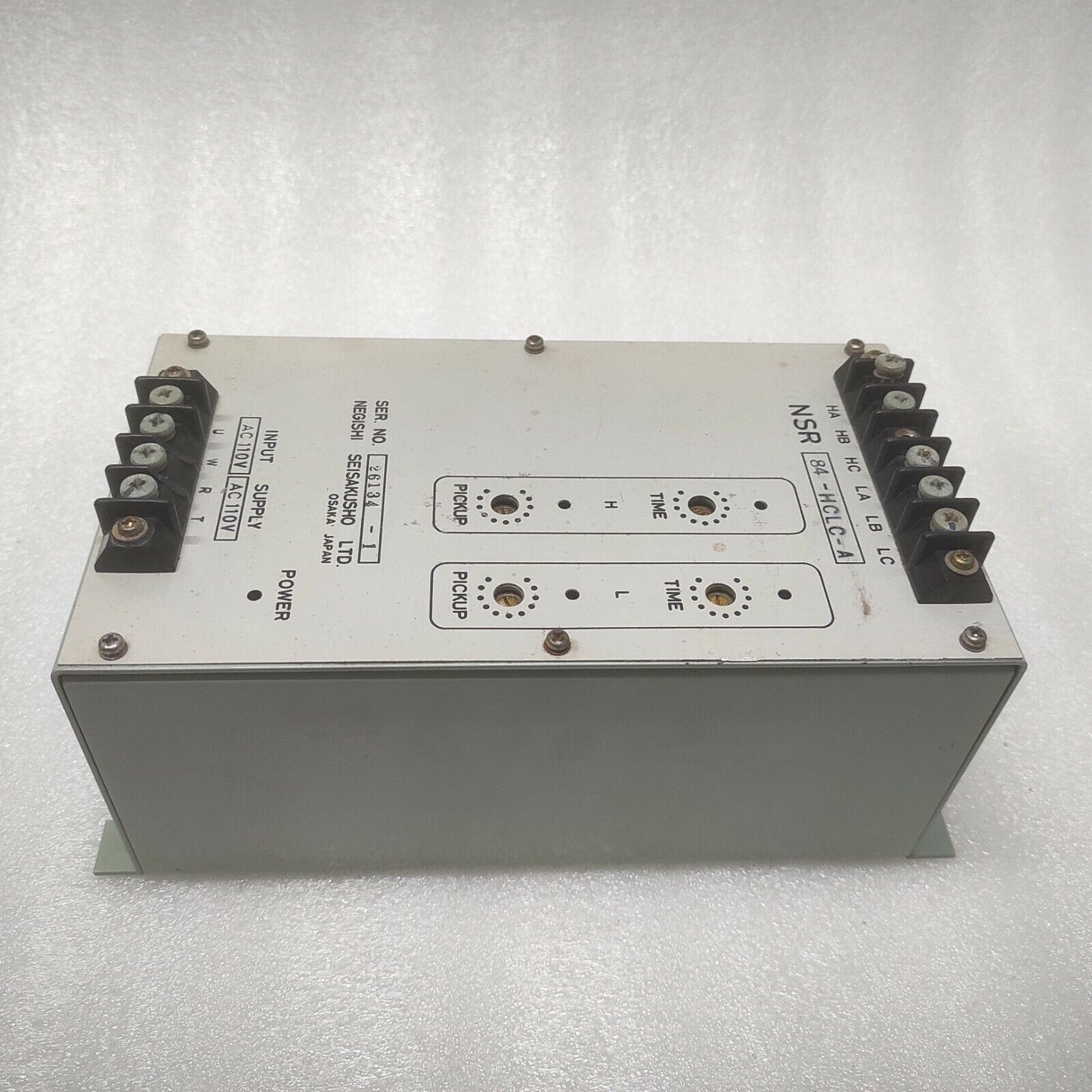 NEGISHI SEISAKUSHO NCR 84-HCLC-A 110VAC