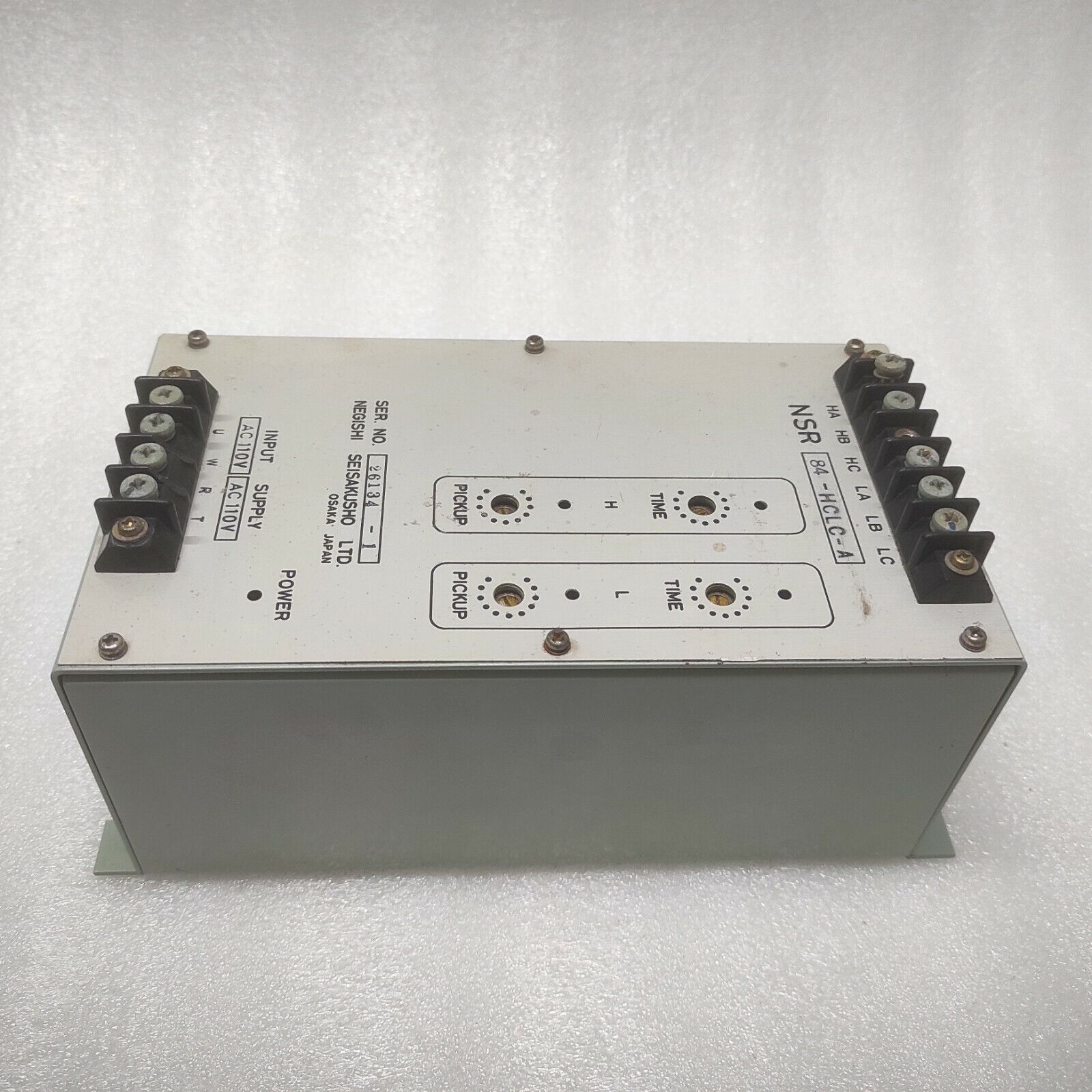 NEGISHI SEISAKUSHO NCR 84-HCLC-A 110VAC