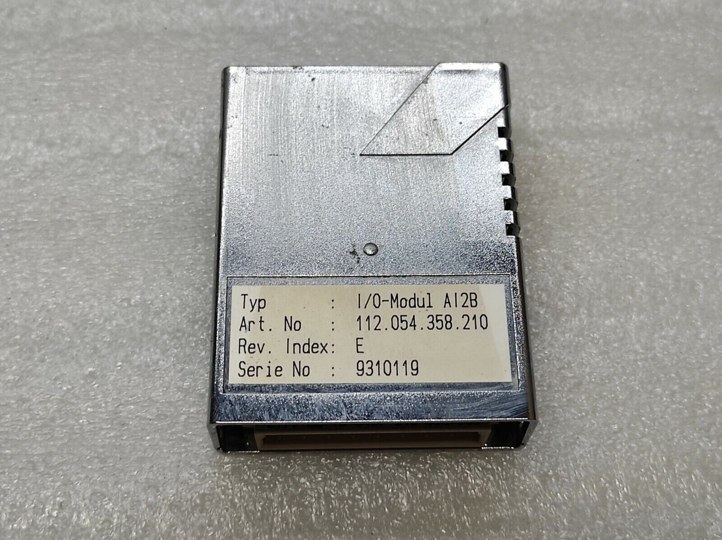 SULZER 112.054.358.210 I/O MODULE AI2B REV E