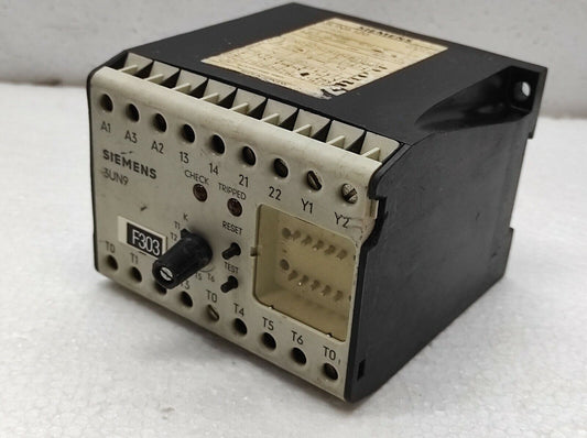 Siemens 3UN9 120 Thermistor Relay 24V DC 3UN9120