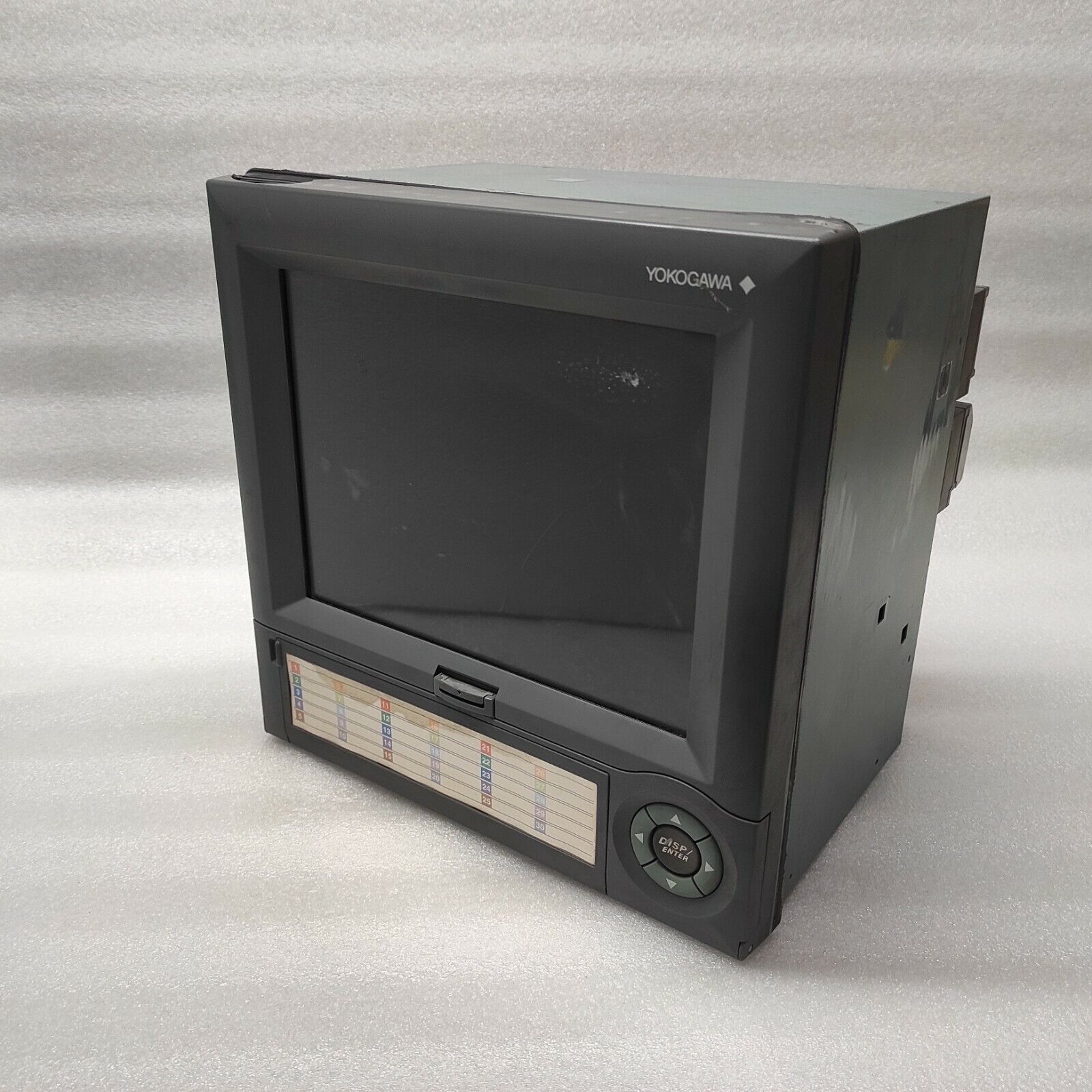 YOKOGAWA DX220-1-2 DAQ STATION DX200-S60 DIGITAL CHART RECORDER 100-240VAC