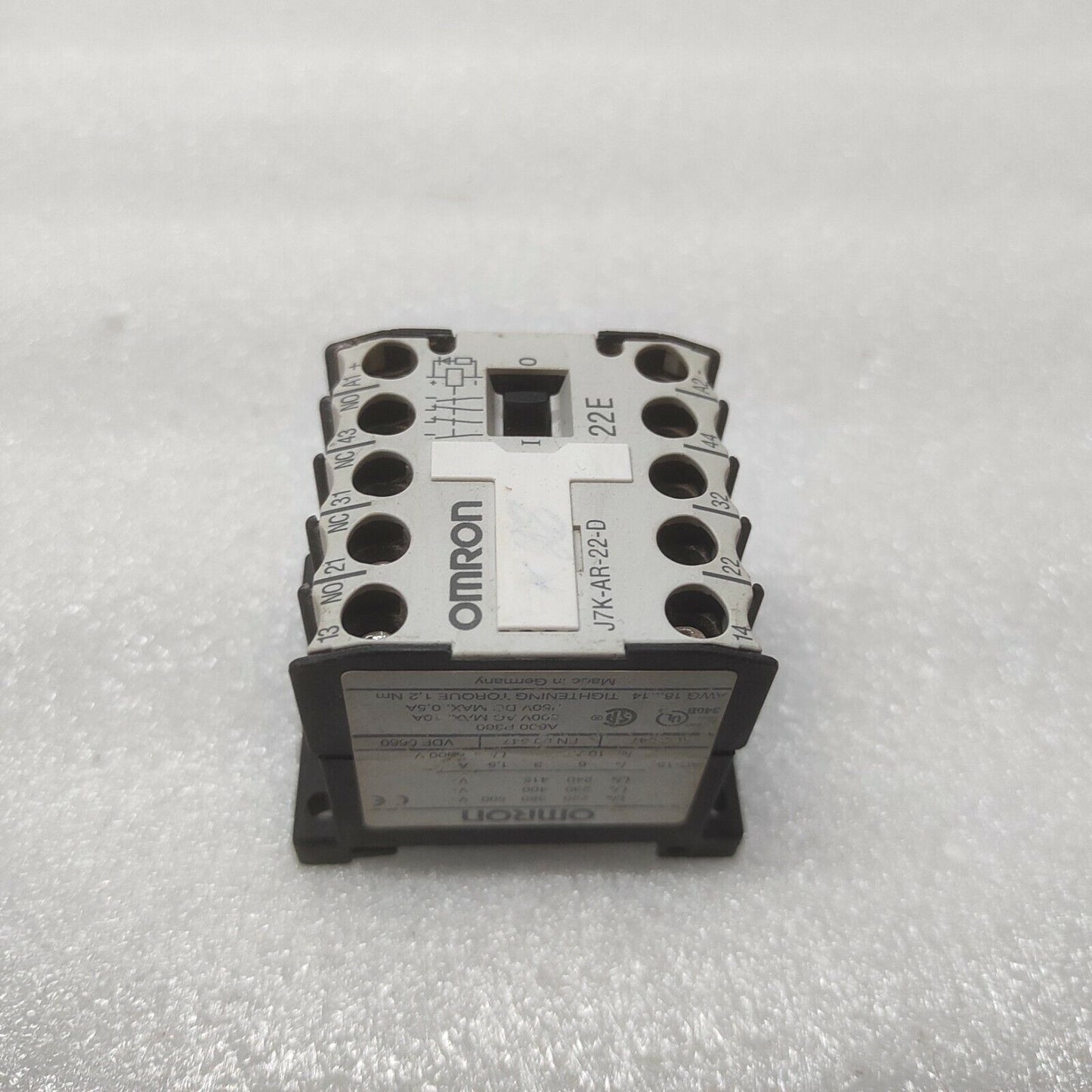OMRON J7K-AR-22-D CONTACTOR RELAY 