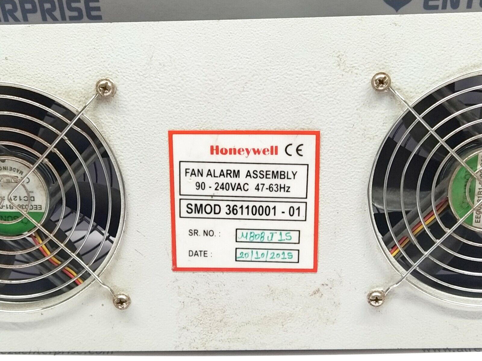 HONEYWELL SMOD 36110001-01 FAN ALARM ASSEMBLY 90-240 VAC