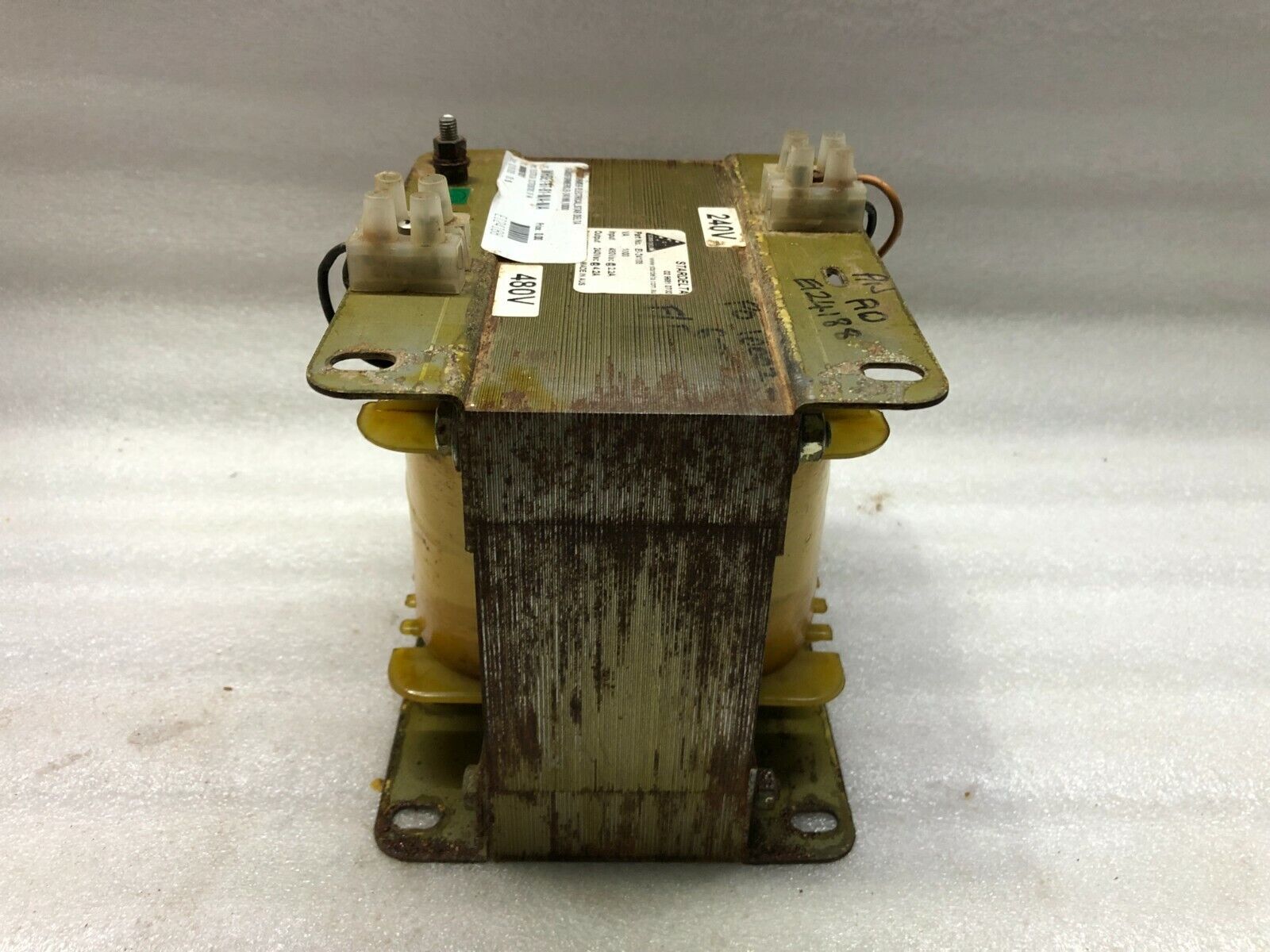 STAR DELTA EI-24188 1000VA TRANSFORMER 480V TO 240V