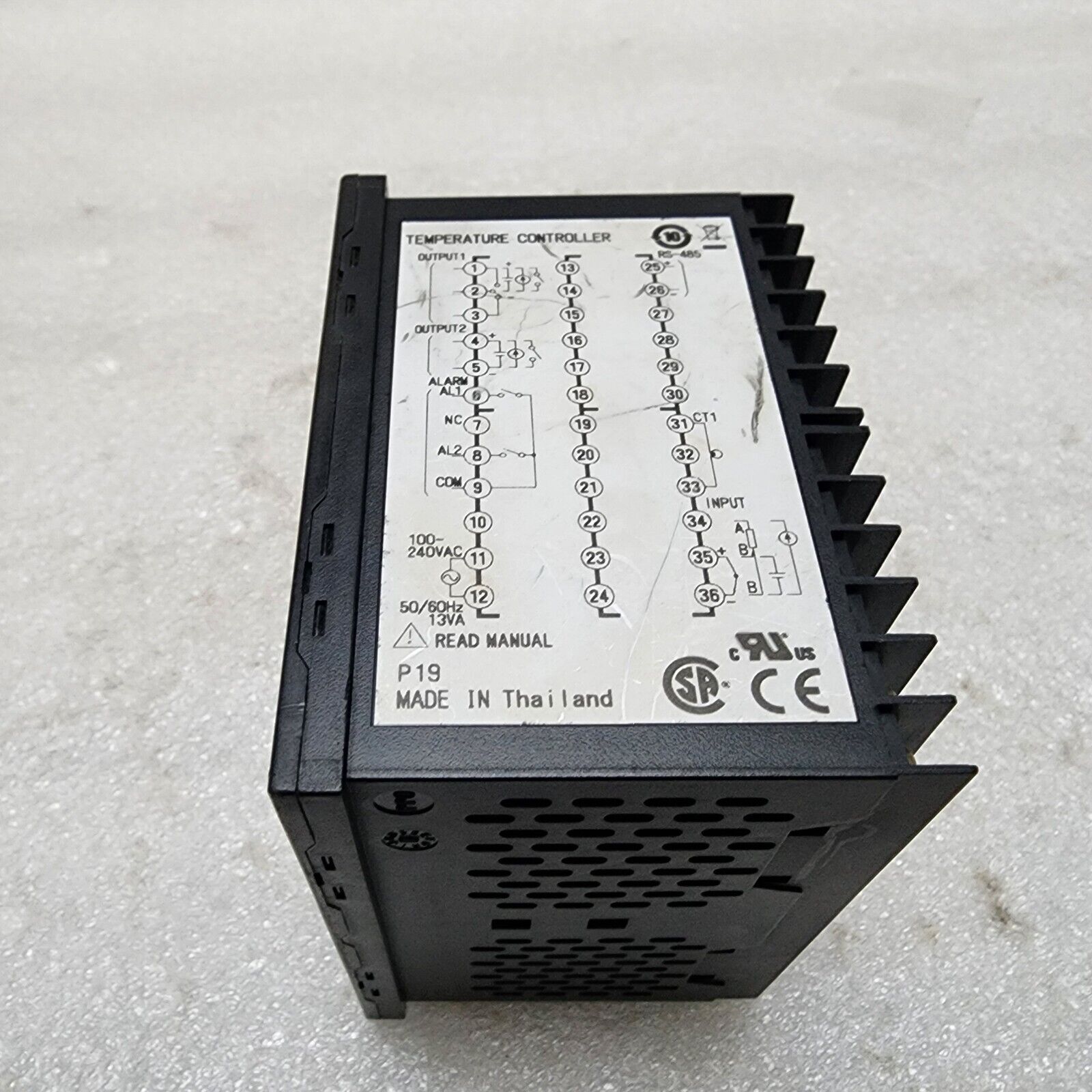 FUJI ELECTRIC PXF9ABY2-FVM00-P TEMPERATURE CONTROLLER 100-240VAC