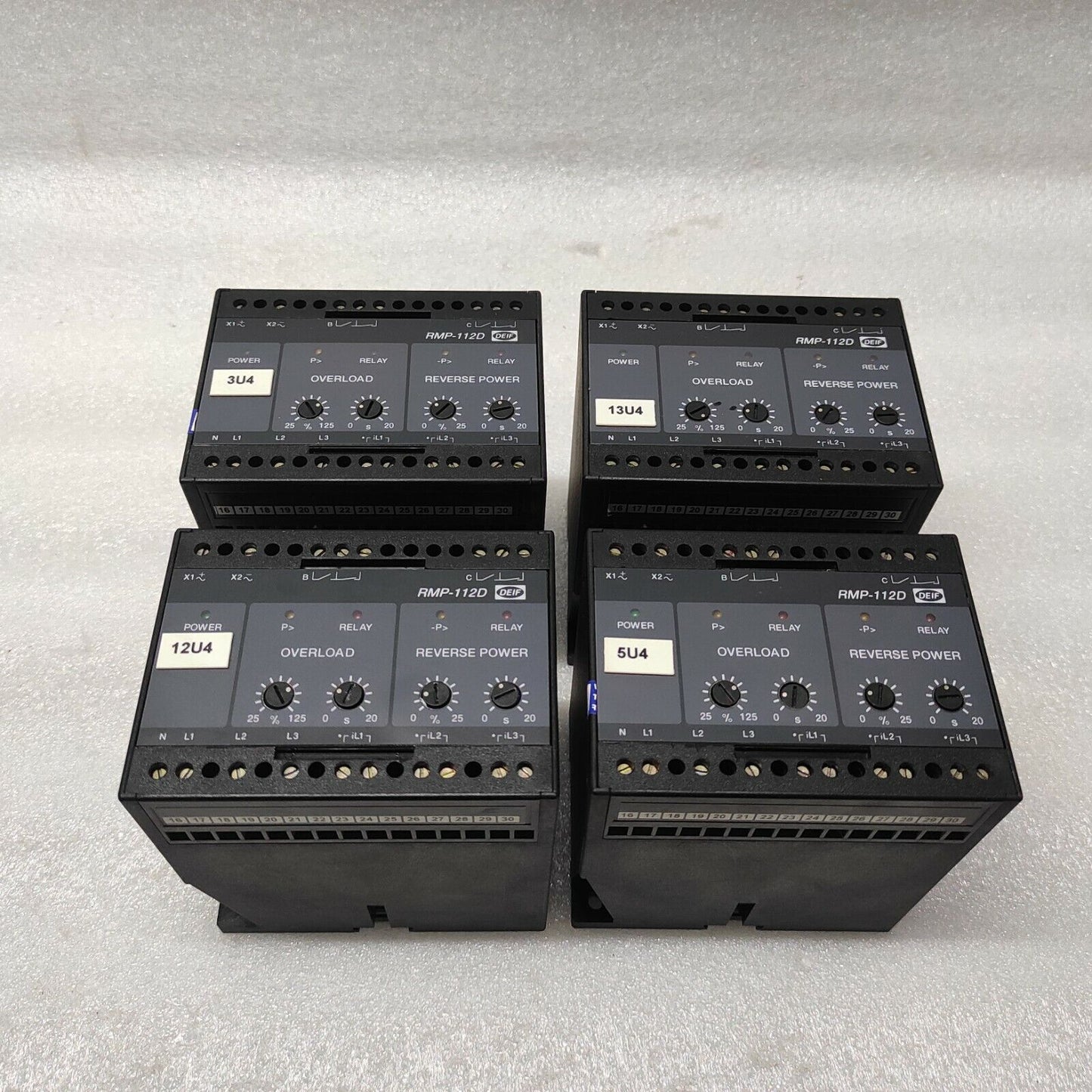 DEIF RMP-112D OVERLOAD POWER RELAY 400002391.80 440VAC