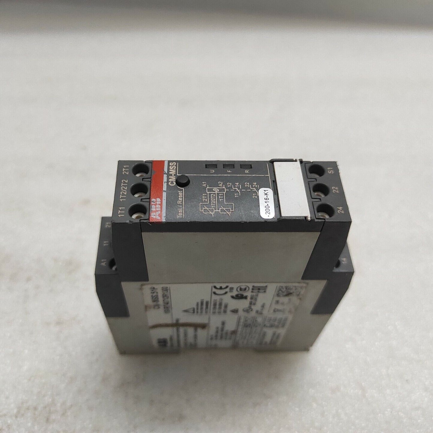 ABB CM-MSS.51P PTC THERMISTOR MOTOR PROTECTION RELAY 1SVR740712R1300 24-240V AC/