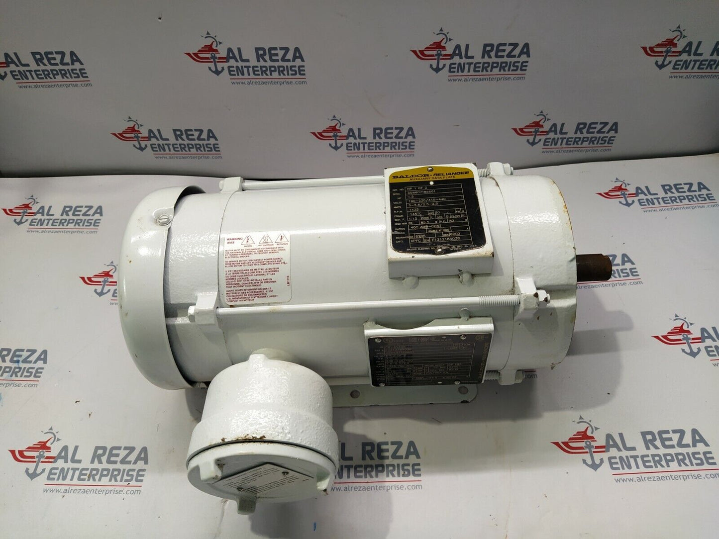 BALDOR CD-65406 ELECTRIC MOTOR 35W607T866G1 98139 2HP 460V