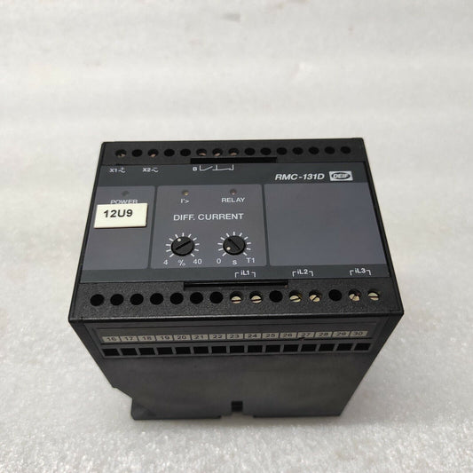 DEIF RMC-131D DIFFERENTIAL CURRENT RELAY 400002391.100 24VDC