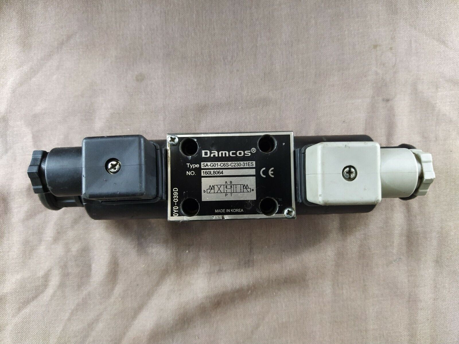 DAMCOS SA G01 C6S C230 31ES Solenoid Operated Direktionale Regelventil SAG01C6S