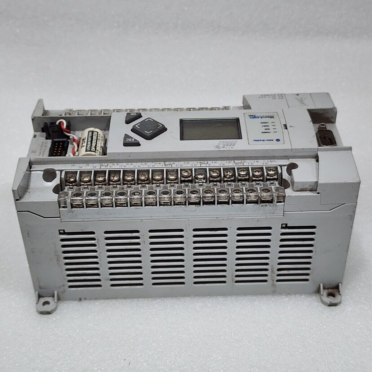 ALLEN BRADLEY CAT 1766-L32BXB SER C MICROLOGIX 1400 32 POINT CONTROLLER 381009