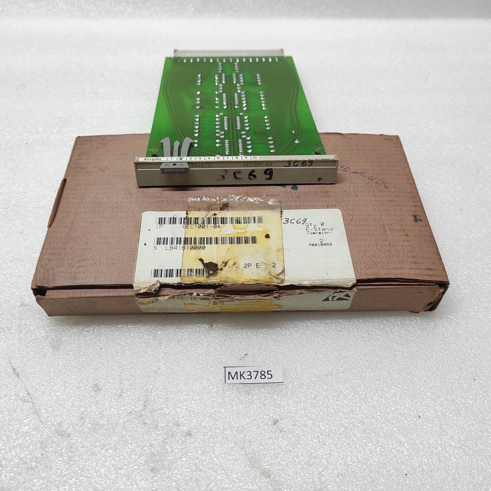 SIEMENS 6EC1001-0A SIMATIC C1 MODULE 