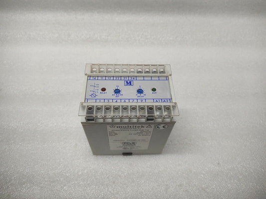 MULTITEK M200A3O CURRENT RELAY 120V