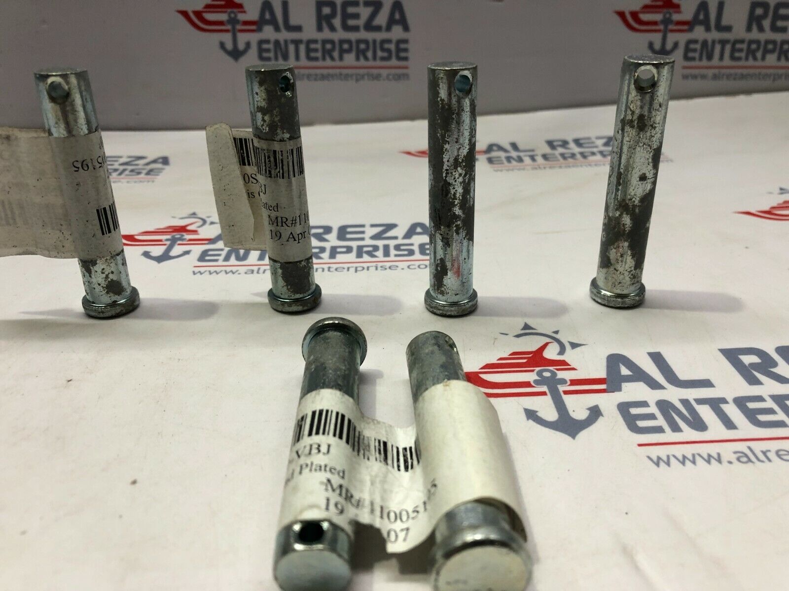 VARCO 56408-20-SP PIN CLEVIS CAD PLT LOT OF 6 UNIT