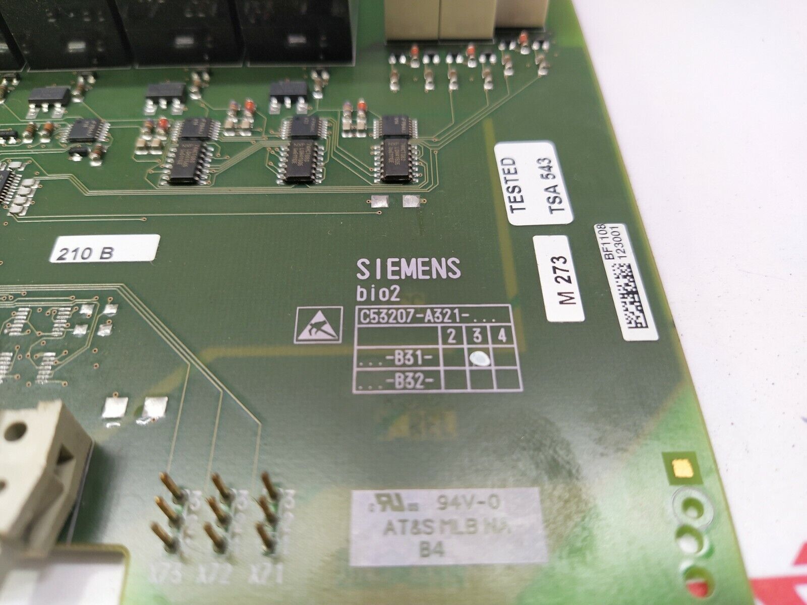 SIEMENS C53207-A321-B31-3 PCB ASSY NO C73040-A51-C194-03